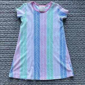 The Beaufort Bonnet Company Multicolor Striped Kids Dress